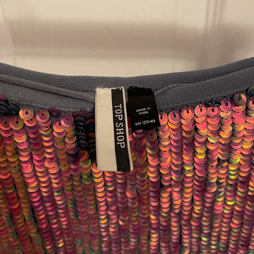 Topshop Iridescent Sequin Set - image 8